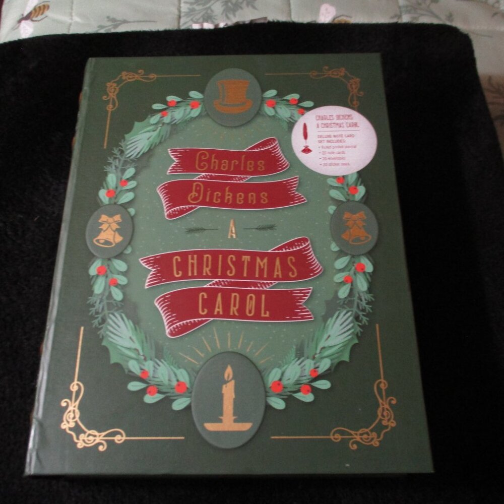 Charles Dickens A Christmas Carol Deluxe Deluxe Notecard Set NEW